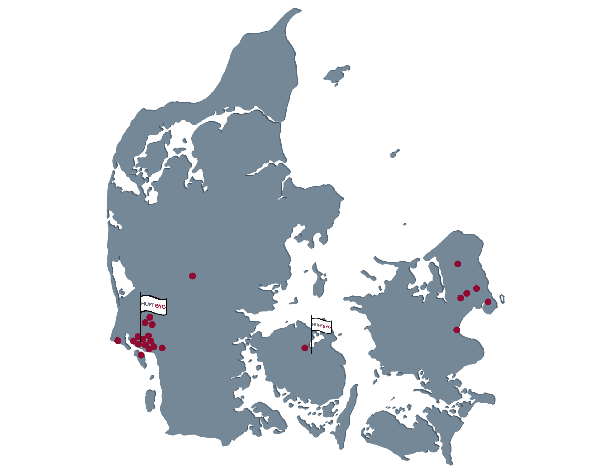 MUFFBYG bygger i hele Danmark